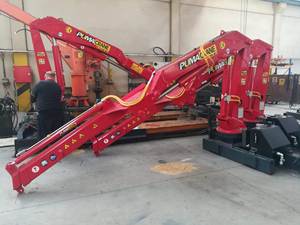 PUMACRANE Grúas montadas en camión Turquía La mejor calidad Construcción fuerte Pluma de nudillo hidráulico Caja de cambios Bomba de motor Núcleo de engranaje - Product Image 4