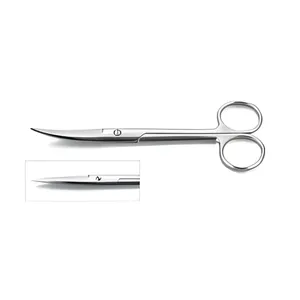Tijeras Quirúrgicas Profesionales de 100-125 mm, Instrumentos Médicos Ortopédicos con Certificación CE - Product Image 1