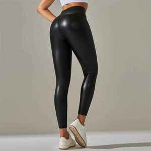 Trendy New Oversized Women's High Waisted Knitted <b>Leggings</b> Tight Sexy Anti-Bacterial Breathable Yoga Pants for Women - Product Image 4