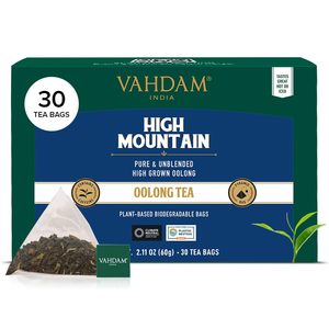 VAHDAM, High Mountain <b>Oolong</b> <b>Tea</b> Bags (30 Count) - Product Image 3