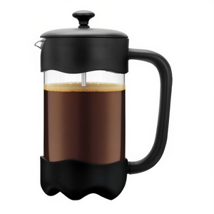 Théière en verre borosilicate noir frais 350 ml Modèle 07420350IVV pour la gamme Ilsa Drinkware - Product Image 3