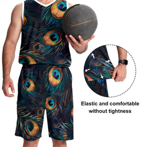 Meilleur design, logo personnalisé, maillot de basket-ball avec short, vêtements de sport en polyester Bsci ODM et OEM, uniforme de basket-ball à vêtements d'équipe - Product Image 6
