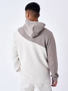 ชุดวอร์มผู้ชายทรงสลิมฟิตแบบมีฮู้ดพร้อมซิป ดีไซน์แพทช์ คอลเลคชั่นฤดูหนาว สำหรับผู้ใหญ่ - Product Image 3