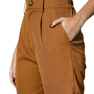 Pantalón Urbano de Corte Recto para Mujer, Diseñado para un Movimiento Suave con una Forma Refinada y una Apariencia Moderna y Sencilla - Product Image 2