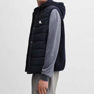 Vestes sans manches pour hommes avec logo et design personnalisés en gros Produit tendance Léger et confortable Gilet matelassé pour hommes - Product Image 5