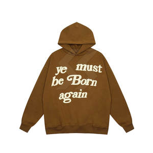 Utilisation en extérieur Meilleures ventes Basics Puff Printing Hoodies Fashion Wear Durable Material Puff Printing Hoodies - Product Image 1