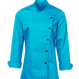 Chaqueta de abrigo de chef profesional para mujer con mangas largas nuevo uniforme culinario para servicio de comida Catering restaurante uso de cocina - Product Image 1