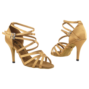 Modello 5008 lesss scarpe da ballo morbide e da ballo latino molto fini per solette Salsa e sala da ballo in gomma e PU - Product Image 1