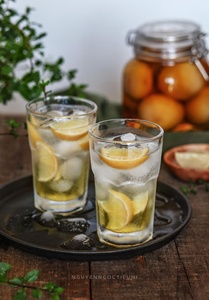 Preserved Lime with Salt for Drinks Natural Citrus Base for Juice Soda and Herbal <b>Beverages</b> - Product Image 2