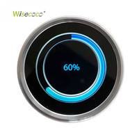 Bouton rotatif intelligent Wisecoco avec écran TFT LCD rond de 1,52 pouce pour appareils électroménagers intelligents