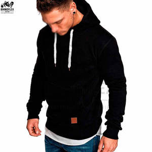 Sweats à capuche personnalisés de haute qualité pour hommes nouvelle mode de base en coton mélangé vierge confortable pour l'hiver sweats à capuche pour hommes à vendre - Product Image 4