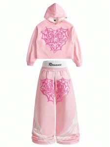 Ensemble de survêtement de jogging deux pièces en coton uni pour homme, style streetwear 2026, avec options personnalisables, vente en gros - Product Image 2