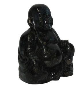 2022 Top vente artisanal rire bouddha Statue Sculpture naturel Labradorite sculpture décor à la maison de toutes les tailles disponibles - Product Image 4