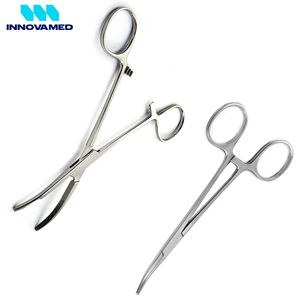 Pinza Hemostática Curva Kelly de Acero Inoxidable con Bloqueo de Trinquete, 14cm, Reutilizable, Manual, Hecha a Mano, INNOVAMED - Product Image 6