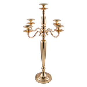 Hot Selling 5 Arms Aluminum Candle Stand With Brass <b>Antique</b> Finished Wholesale Price Home decor accessories Gifts For Sale - Product Image 6