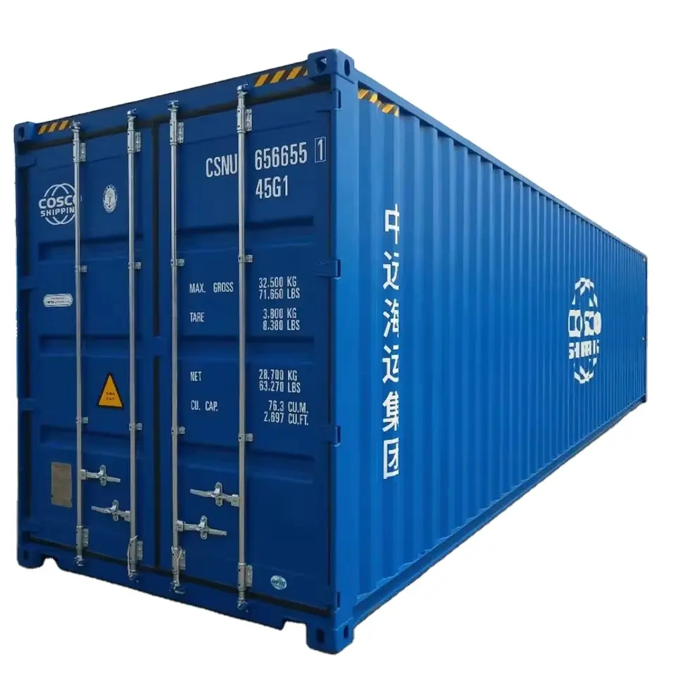 Nuovo contenitore di spedizione mare ISO Standard contenitore di alta qualità nuovo per la vendita in cina 20ft 40ft 40HQ