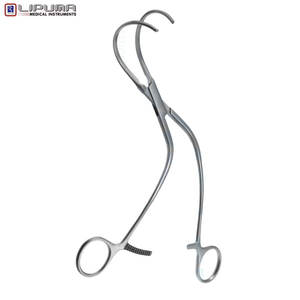 Pince atraumatique gauche de l'aorte WEBER pour la chirurgie cardiovasculaire Source d'alimentation manuelle Traumatisme tissulaire minimisé Norme de sécurité MOL - Product Image 2