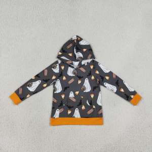 Toddler Boys <b>Halloween</b> Printed Cotton Pajama Set Long Sleeve <b>Top</b> Pants Bodysuit Cartoon Pattern Casual Outfit - Product Image 6