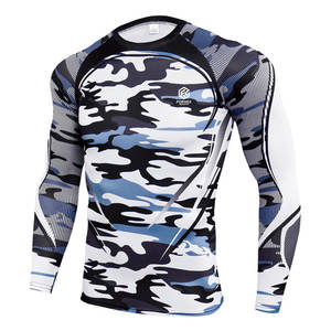 Rashguard Deportivo Profesional Personalizado de Fábrica, Transpirable, Ecológico, de Secado Rápido, con Logotipo Personalizado Impreso - Product Image 1