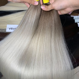 Envío rápido en todo el mundo Extensiones de cabello a granel de color Ombre recto Producto de Venta caliente 2025 por 100% Cabello vietnamita - Product Image 1