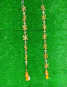 Handmade satya bell Strings Hanging Handmade Flower <b>Wall</b> <b>Decorations</b> for Weddings and Housewarming (1PC) - Product Image 1