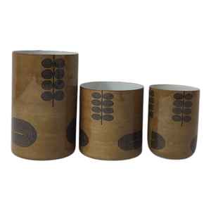 Impression émaillée Décoration d'intérieur Oeuvre d'art personnalisée Design Verre Votives Table à dîner Centre de table Pots et récipients à bougies vides - Product Image 1