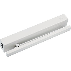 PORTEO 230V AC50/60 Hz Accionamiento de Puerta Giratoria Blanco para Cortina Inteligente IP 20 DORMAKABA DIN Configuración Izquierda/Derecha 230 V AC50/60 Hz - Product Image 1