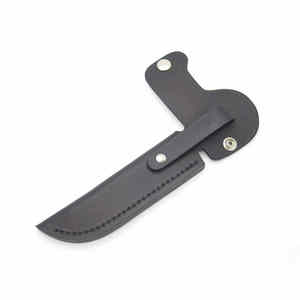 Funda de cuero hecha a mano personalizada para Cuchillo de hoja fija | cubierta de cuchillo de chef personalizada - Product Image 1