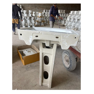 Chất Lượng Tốt Nhất Rửa Lưu Vực Deltar Gốm Tay Chậu Rửa Với Bệ Phòng Tắm Và Phòng Bếp Rửa Lưu Vực Gốm <span class=keywords><strong>Sanitaryware</strong></span> - Product Image 6