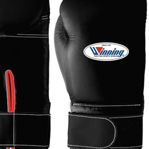 Professional Black Red <b>Leather</b> Boxing <b>Gloves</b> Velcro Wrist Training Sparring <b>Gloves</b> for Men and <b>Women</b> - Product Image 4