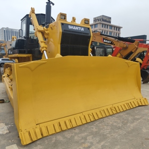Bulldozer Shantui SD32 usado con excelente rendimiento Bulldozer hidráulico sobre orugas para la venta - Product Image 1