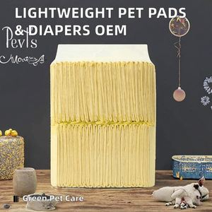 Tapis d'entraînement pour animaux de compagnie S 33x45cm 100 pièces Blanc Jetables pour chiots et chiens - Product Image 4