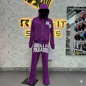 Qualité supérieure, prix bas, prix bas demandé par les clients, survêtement à capuche streetwear d'hiver unisexe, écologique et respirant - Product Image 1