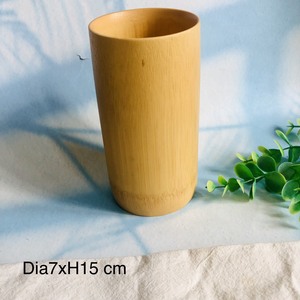 Tasse en bambou naturel décoration de la maison clés stylos stockage créatif bambou fait à la main artisanat noël anniversaire ami cadeaux - Product Image 4