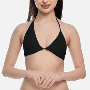 ชุดบิกินี่สองชิ้นสำหรับผู้หญิงยอดนิยม รับผลิตตามแบบ OEM ชุดชายหาดดีไซน์เรียบง่ายสำหรับผู้ใหญ่ - Product Image 6