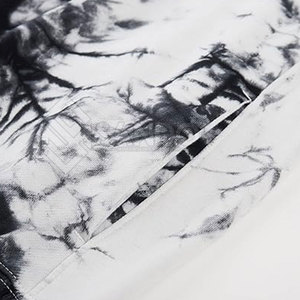 Sudadera con Capucha de Alta Calidad 100% Algodón, Estilo Casual Tie Dye para Hombre, Transpirable, Resistente, Ropa Urbana de Invierno - Product Image 4