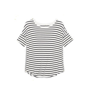 Camisetas de Verano para Mujer, Estilo Casual, Holgadas, Transpirables, con Apliques, de Algodón/Poliéster, Ecológicas - Product Image 2