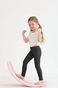 Leggings para Bebés y Niñas Pequeñas, Tejidos, Lavados, Elásticos, Transpirables, Impermeables, de Secado Rápido, Cintura Alta, Largo Completo - Product Image 5