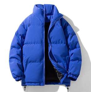 Nouvelle veste matelassée décontractée pour homme, tendance, épaisse, en coton, col montant, ample, à capuche, pour l'hiver - Product Image 1