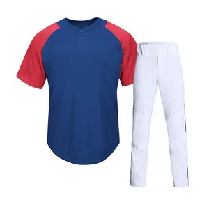 Uniformes de baseball de haute qualité conçus sur mesure respirant meilleur matériau prix raisonnable maintenant disponible dans le style des ensembles - Product Image 1