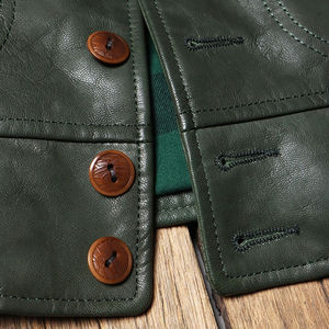 Veste en cuir de vache véritable de haute qualité pour homme, coupe-vent, imperméable, écologique, séchage rapide, respirante, durable, élégante, toutes saisons - Product Image 5