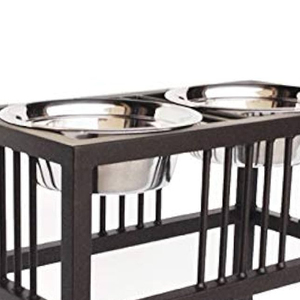 ชามโลหะสำหรับสัตว์เลี้ยงปรับความสูงได้ทนทานและปรับได้สำหรับสุนัขผลิตในอินเดีย - Product Image 3