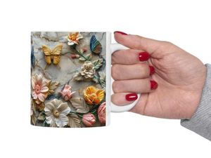 Elegante Taza de cerámica de sublimación a todo color, opción de regalo personalizada perfecta para entusiastas del café y amantes del té en todas partes - Product Image 5