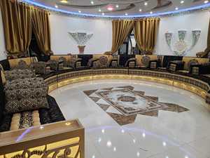 Canapé de style Majlis arabe, design classique, ensemble élégant pour salon, sièges d'angle luxueux, design gain de place - Product Image 5