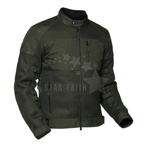 Chaqueta de Motocicleta de Invierno para Hombre, de Cordura, con Protecciones de Seguridad Homologadas CE, Cortavientos, Transpirable, de Secado Rápido, Manga Larga, Ligera - Product Image 1
