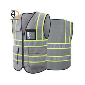 Gilet de sécurité décontracté sans manches pour homme pour l'été, veste de sécurité respirante de haute qualité - Product Image 3