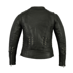 Chaqueta de cuero PU ajustada para hombre, ropa informal suave hecha en fábrica con cuello levantado, chaqueta de cuero de talla grande más vendida en oferta - Product Image 5