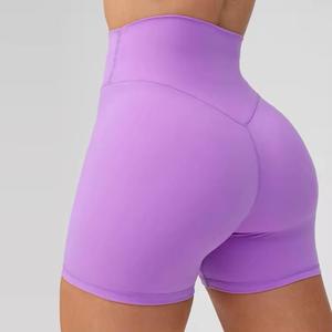 2025 été personnalisé haute qualité taille élastique femme Shorts sport Gym Biker Yoga Shorts pour les femmes - Product Image 5