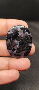 Piedra preciosa de cabujón de jaspe Gabru Natural de buena calidad (Amarillo Blanco) para hacer joyas, envoltura de alambre, marca UDGEMS directa de fábrica - Product Image 4