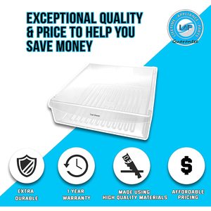 Nuevo Contenedor de Plástico para Carnes para Refrigerador Frigidaire de Lifetime Appliance 240342830 - Product Image 6